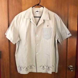 VTG 90s House Of Blues S/S ButtonUp Collared Shirt